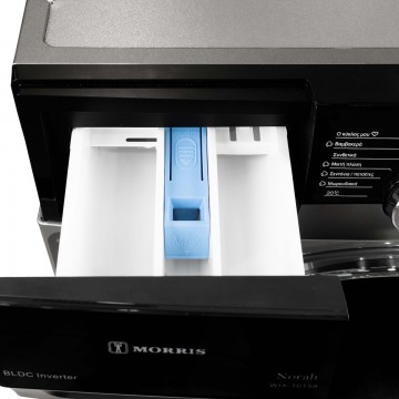 Morris Πλυντήριο Ρούχων 10kg με Τεχνολογία Ατμού 1500 Στροφών Ασημί WIX-10158 Morris Πλυντήριο Ρούχων 10kg με Τεχνολογία Ατμού 1500 Στροφών Ασημί WIX-10158